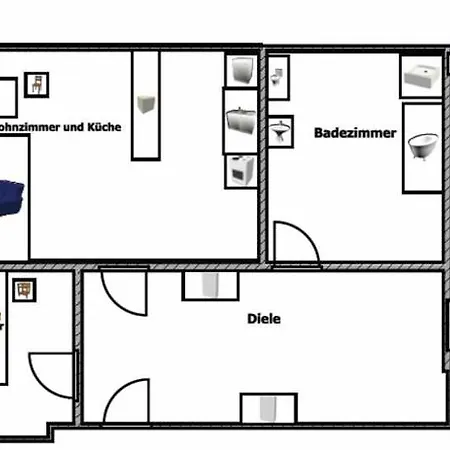 Ferienwohnung Bach_suite Mühlhausen